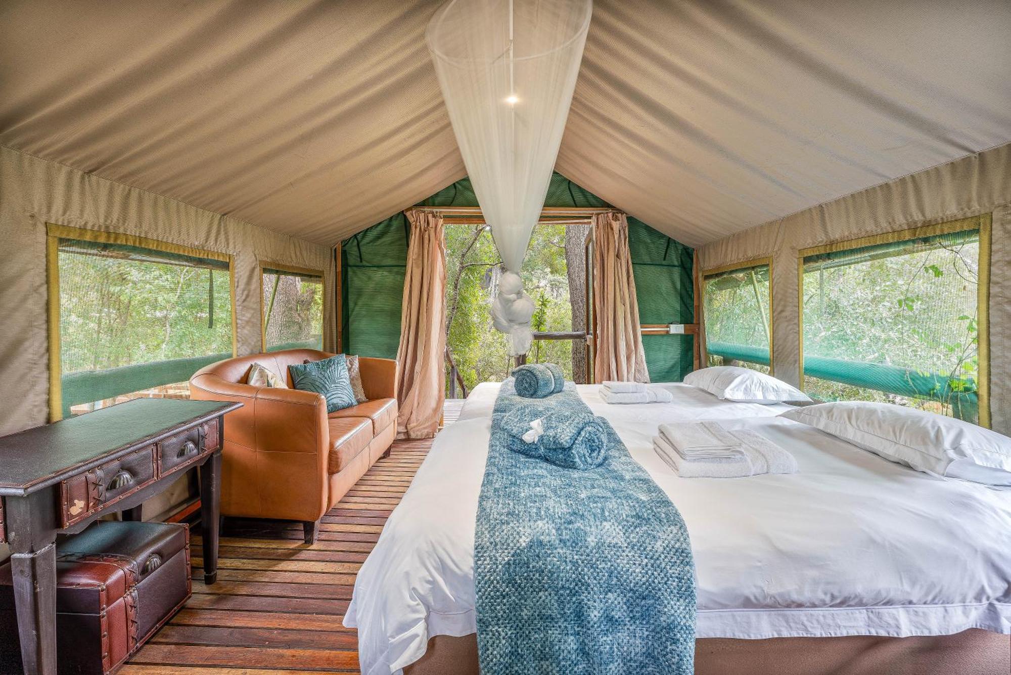 Ndzhaka Tented Camp Резерват Манйелети Екстериор снимка